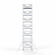 Alumiiniumtellingud 135х250 14,2 m töökõrgus* Carbon koos kokkupandavate piiretega ühel küljel Alumiiniumtellingud 135х250 14,2 m töökõrgus* Carbon koos kokkupandavate piiretega ühel küljel