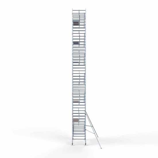 Аliumininiai pastoliai 135х250 14,2 m darbinis aukštis* anglies platforma su sulankstomomis apsaugomis iš 1 pusės Аliumininiai pastoliai 135х250 14,2 m darbinis aukštis* anglies platforma su sulankstomomis apsaugomis iš 1 pusės