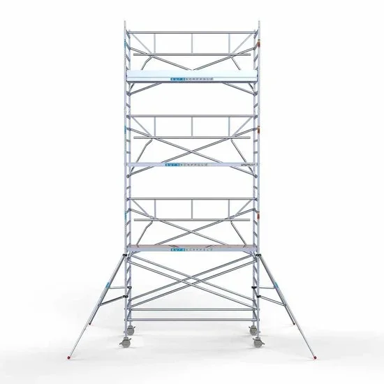 Alumiiniumtellingud 135х305 8,2 m töökõrgus* Carbon koos kokkupandavate piiretega ühel küljel Alumiiniumtellingud 135х305 8,2 m töökõrgus* Carbon koos kokkupandavate piiretega ühel küljel