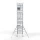 Alumiiniumtellingud 135х305 8,2 m töökõrgus* Carbon koos kokkupandavate piiretega ühel küljel