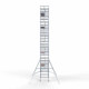 Alumiiniumtellingud 135х305 12,2 m töökõrgus* Carbon koos kokkupandavate piiretega ühel küljel Alumiiniumtellingud 135х305 12,2 m töökõrgus* Carbon koos kokkupandavate piiretega ühel küljel