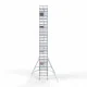 Alumiiniumtellingud 135х305 12,2 m töökõrgus* Carbon koos kokkupandavate piiretega ühel küljel
