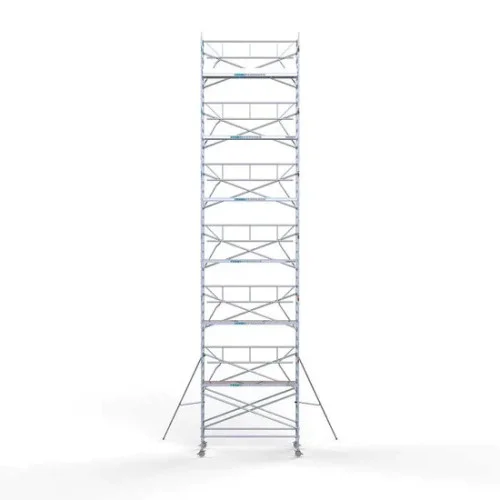 Alumiiniumtellingud 135х305 14,2 m töökõrgus* koos kokkupandavate piiretega ühel küljel