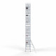 Alumiiniumtellingud 135х305 14,2 m töökõrgus* koos kokkupandavate piiretega ühel küljel Alumiiniumtellingud 135х305 14,2 m töökõrgus* koos kokkupandavate piiretega ühel küljel