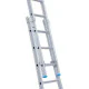 Kaheosaline redel 2x14 + fassaadirattad