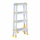 Kahepoolne trepp 4 astet Kahepoolne trepp 4 astet